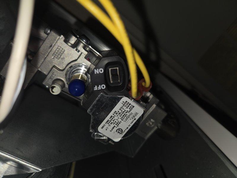 Responded to no-heat call on recently installed furnace. Upon inspection, found gas valve in OFF position. Turned gas valve to ON position, verified proper ignition sequence, and confirmed furnace is now heating normally.