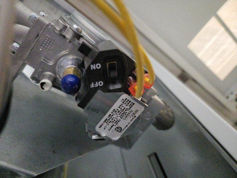 Responded to no-heat call on recently installed furnace. Upon inspection, found gas valve in OFF position. Turned gas valve to ON position, verified proper ignition sequence, and confirmed furnace is now heating normally.