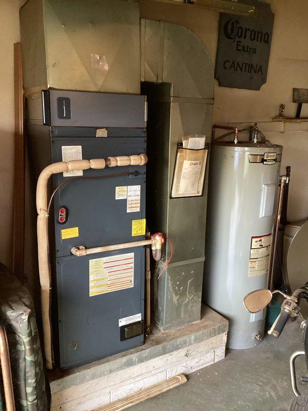 Completed annual heating maintenance visit on residential HVAC system. Performed comprehensive inspection of furnace unit, verified proper operation of all heating components, checked burner assembly and heat exchanger, tested safety controls and limit switches, and inspected venting system for proper clearances and secure connections. Evaluated thermostat functionality and confirmed accurate temperature control and system communication. All equipment found operating within manufacturer specifications with no immediate concerns noted.