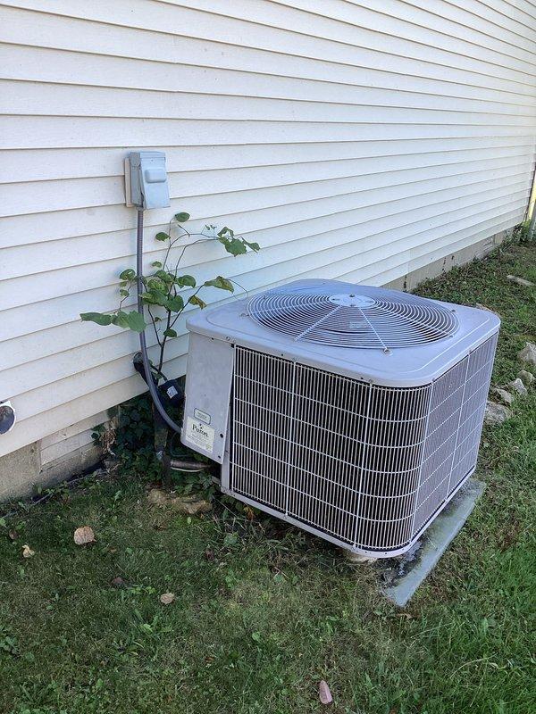 Responded to recurring condenser fan motor failure on Carrier heat pump unit. Upon arrival, confirmed compressor operating but condenser fan motor not running. Investigated thermal tripping issue affecting replacement motor that was previously installed. Performed diagnostic testing on fan motor circuit and control board to identify root cause of repeated thermal overload trips. Removed and inspected control boards, revealing potential issues with electronic components including capacitors and relay circuits that may be causing improper voltage or amperage delivery to fan motor. Documented control board condition with photos showing multiple circuit components and wiring connections. Determined that underlying electrical issue from control board or wiring is likely causing premature thermal protection activation on condenser fan motor rather than motor defect itself. This explains pattern of recurring failures despite motor replacement. Recommended control board replacement or further 