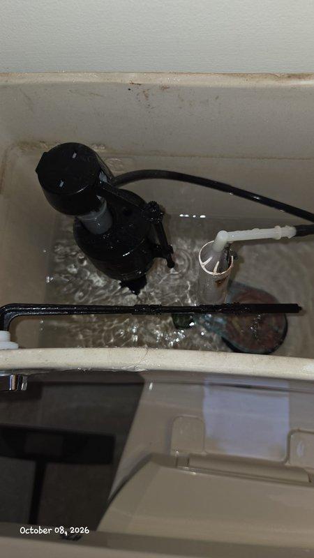 Completed comprehensive plumbing inspection as part of prepaid maintenance visit. Inspected AO Smith 100-gallon water heater, verifying proper operation of temperature and pressure relief valve, examining connections for leaks or corrosion, and confirming unit functionality. Inspected toilet tank components including fill valve assembly and flapper valve mechanism, confirming both were operating correctly with no visible leaks or deterioration. All plumbing fixtures and equipment inspected were found to be in normal operating condition. Documentation photos captured for service records.