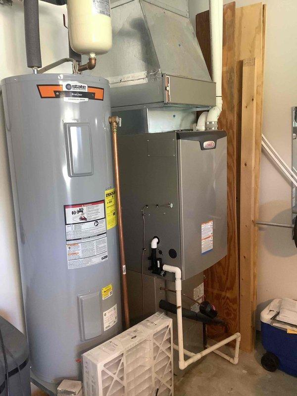 Completed comprehensive heating maintenance on residential gas furnace system per CCH Basic service agreement. Performed full system inspection including heat exchanger examination, burner assembly cleaning, ignition system testing, and blower motor lubrication. Verified proper operation of all safety controls, limit switches, and thermostat functionality. Checked and recorded temperature rise across heat exchanger, confirming system operating within manufacturer specifications. Inspected venting system and flue connections for proper draft and combustion air supply. Replaced 20x25x4 air filter included with maintenance agreement. Tested gas pressure at manifold and inlet, confirming proper fuel delivery. Evaluated ductwork connections and sealed any visible air leaks at plenum. Inspected condensate drain system for proper drainage. Cycled system through multiple heating cycles to verify consistent operation and proper flame characteristics. All components found operating normally with