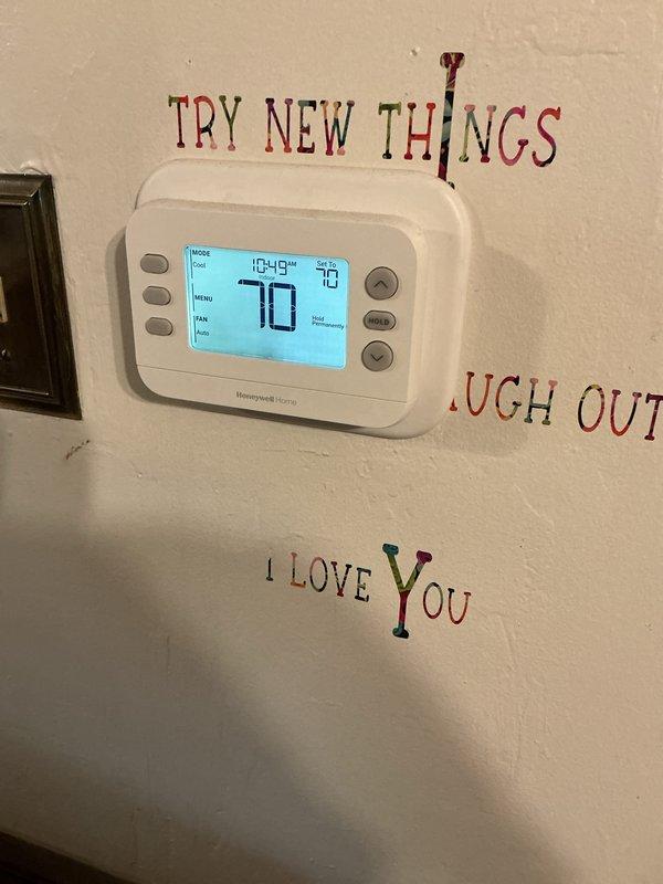 Completed annual heating maintenance visit after 4:30 PM. Performed comprehensive system inspection and installed new 20x25x4 air filter. Verified thermostat operation showing proper heating function at 70 degrees setpoint with system responding correctly to temperature demands.