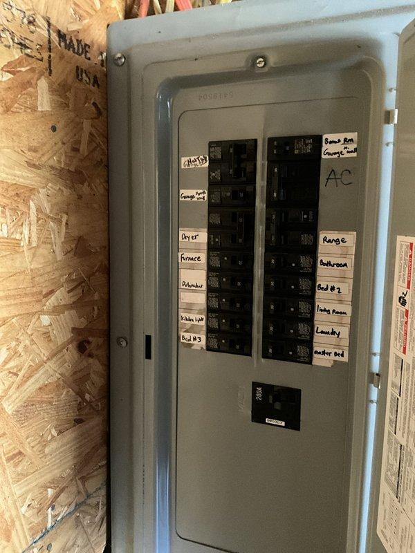 Provided estimate for mini split installation in 350 square foot garage space. Assessed existing electrical panel capacity and available breaker positions to determine power supply requirements for new system. Evaluated exterior placement options for condenser unit along side yard area with consideration for proper clearances and accessibility for future maintenance.