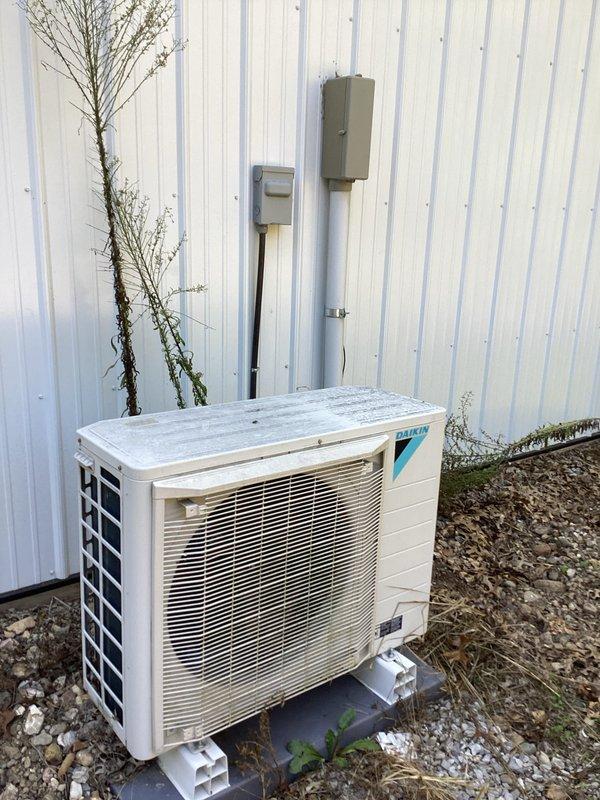 Completed preventive maintenance tune-up on 5-year-old Daikin heat pump system with warranty coverage extending to June 2027. Performed comprehensive inspection of outdoor condensing unit and indoor control components, verified all electrical connections and wiring harnesses, checked refrigerant pressures, and confirmed proper system operation. All components found to be functioning within manufacturer specifications with no deficiencies noted.