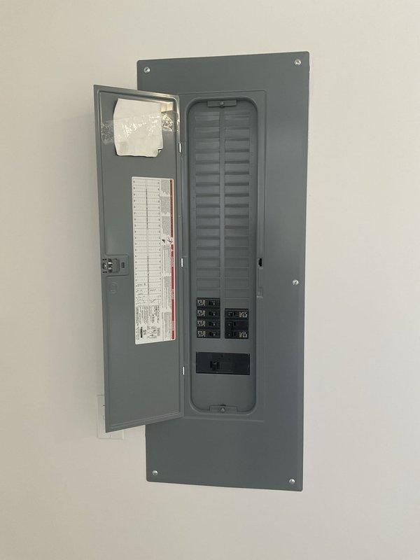 Provided estimate for installation of one mini-split system to serve 900 square foot garage space. Assessed existing electrical panel capacity and available breaker positions for new dedicated circuit requirement. Evaluated garage structure including ceiling configuration, garage door opener placement, and optimal equipment mounting locations for both indoor air handler and outdoor condensing unit.