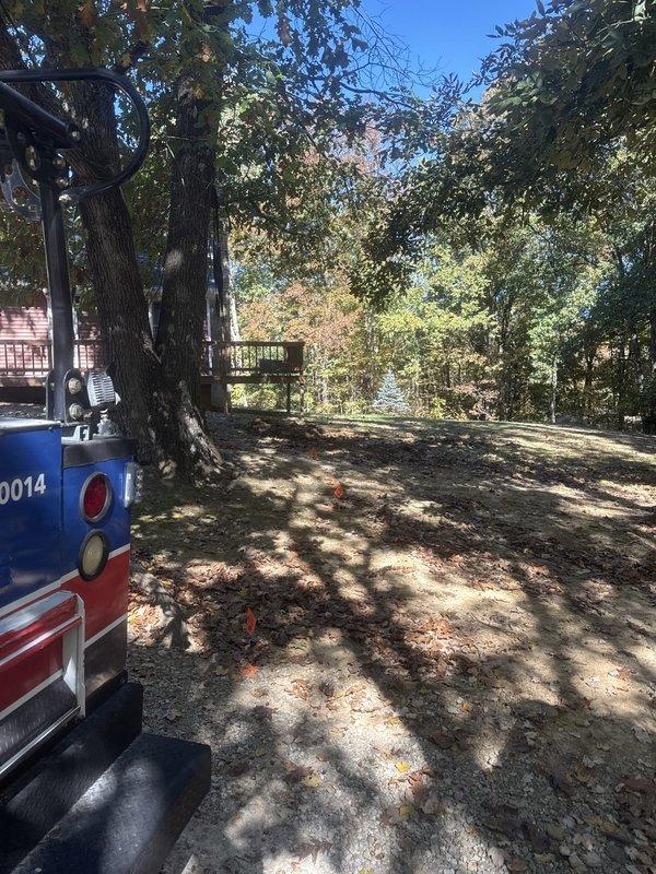 Excavated the affected section of the residential water service line, exposing the blue polyethylene pipe and removing the damaged segment. Installed new pipe with appropriate fittings, restoring a watertight connection to the home. Backfilled the trench and cleaned up the work area.