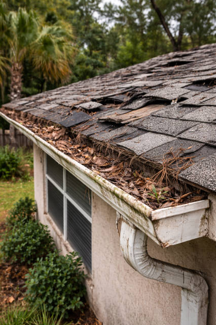 Storms can leave behind more than visible damage. Wind-driven rain, debris, and backed-up gutters often cause roof issues that aren’t obvious until water shows up inside. These hidden problems are commonly overlooked—or minimized—during insurance reviews if they’re not properly documented. Make sure storm damage is recognized, not dismissed—get a professional inspection and documentation before filing or settling a claim.