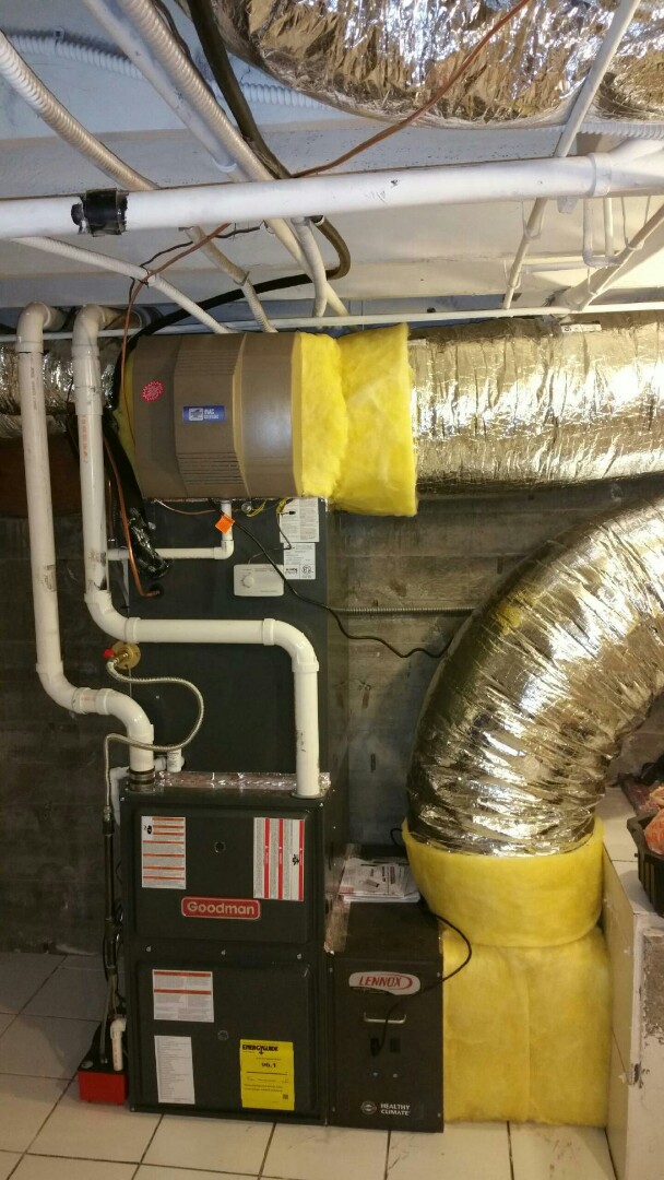 Time to replace your old ducting.  If you need to upgrade this winter we can help.  Another happy customer with a new ductwork 