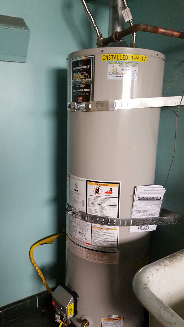 Water heater installation 