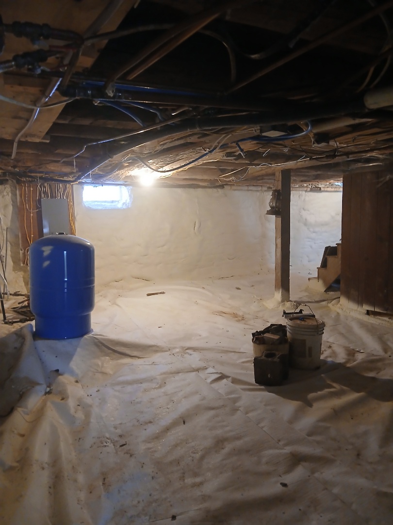 doing a basement service 3"