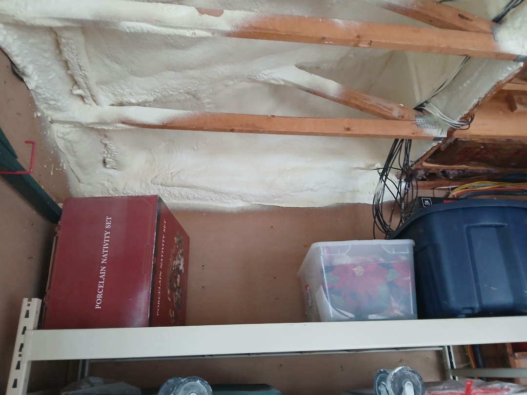 garage roof deck install 