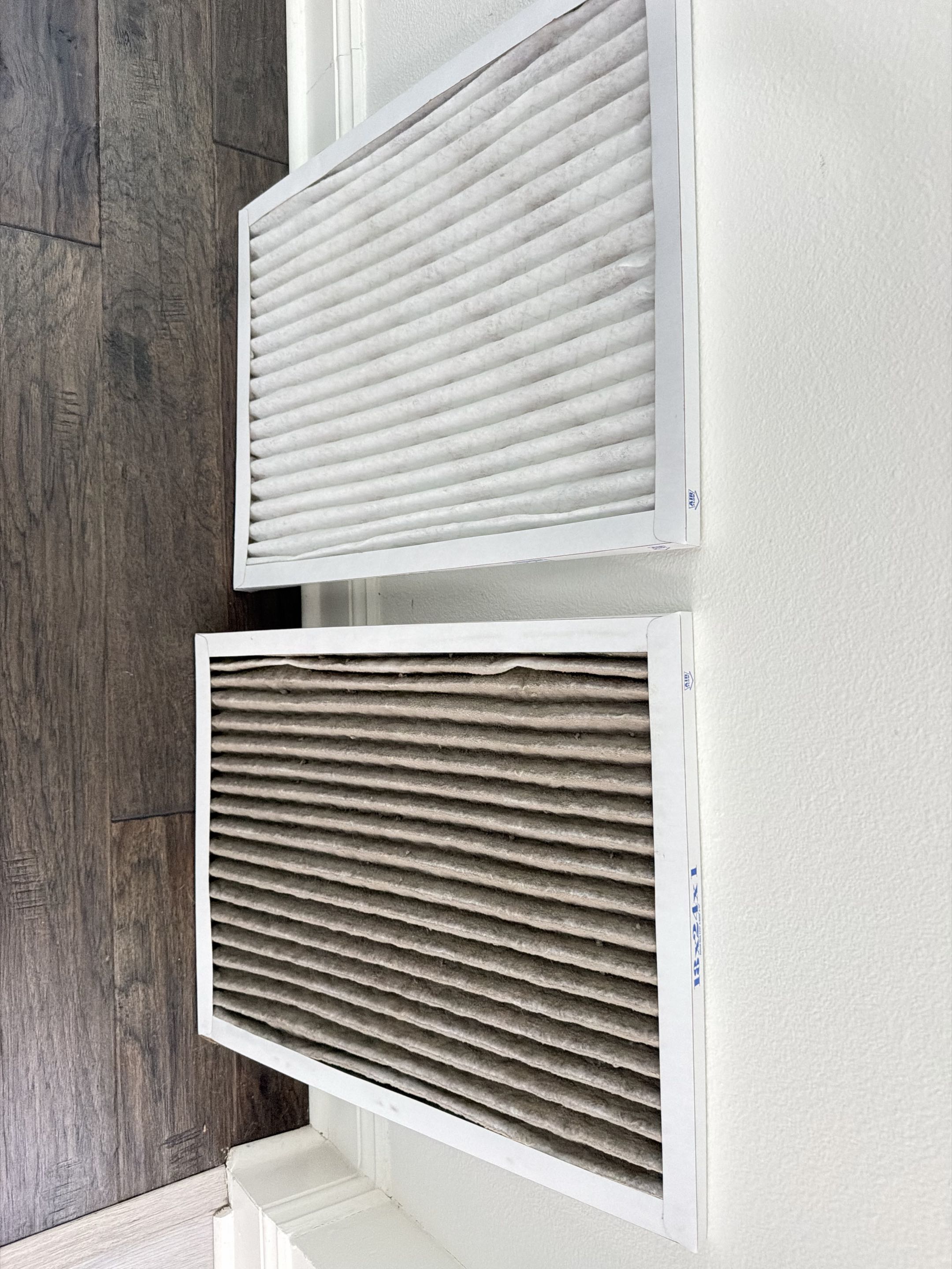 Completed the servidor visit on all 3 units. 
Replace dual capacitors on #1 and #3 condensers. 
Cleaned drain line and replaced filters provided by the customer. 
Left all units working properly at the moment of the visit. 