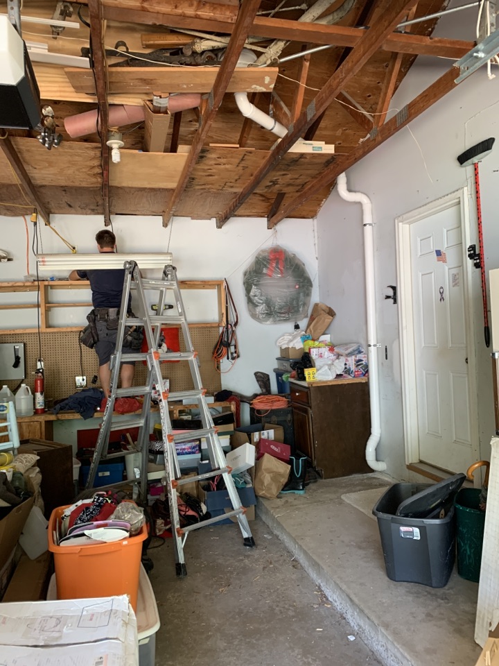 Rockford, MI - This Radon system we installed through the roof, which makes the system hidden from the outside. Rockford, MI - This Radon system we installed through the roof, which makes the system hidden from the outside.