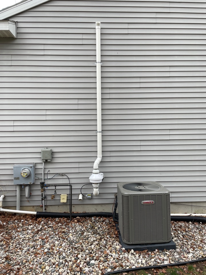 Ada, MI - Most of the time we were able to find a good placement on the outside of the home. Preferably where other utilities are exiting the home. Ada, MI - Most of the time we were able to find a good placement on the outside of the home. Preferably where other utilities are exiting the home.