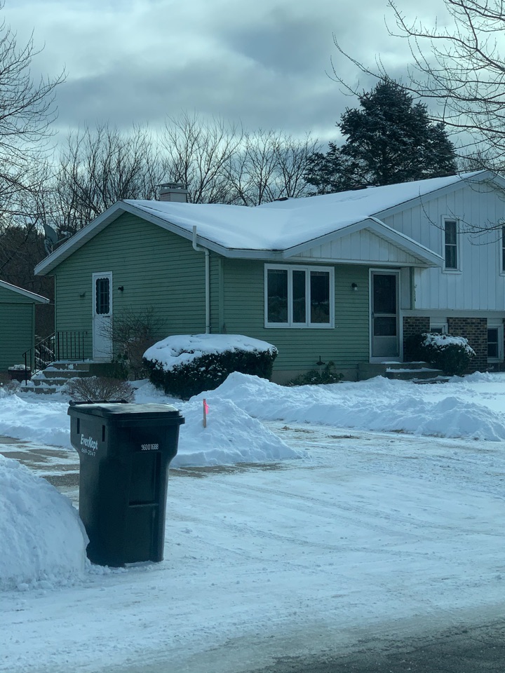 Rockford, MI - Here is a picture of another radon mitigation system we just installed. This homeowner chose to have us install the system on the front side of the house, something we typically don’t do. Rockford, MI - Here is a picture of another radon mitigation system we just installed. This homeowner chose to have us install the system on the front side of the house, something we typically don’t do.