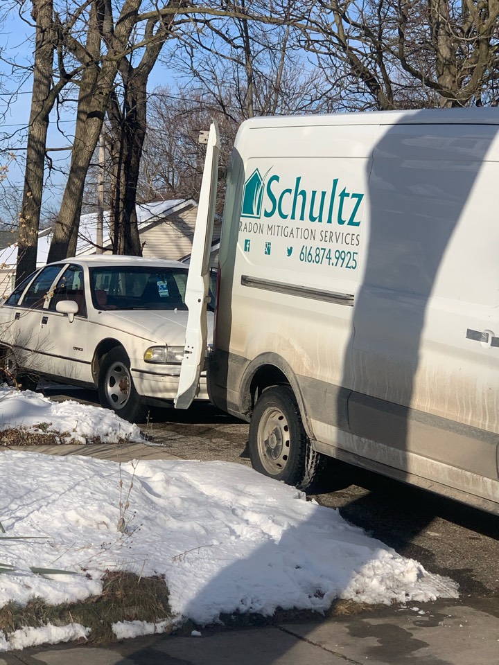 Grand Rapids, MI - Today we are installing a radon mitigation system in a house near downtown Grand Rapids. Grand Rapids, MI - Today we are installing a radon mitigation system in a house near downtown Grand Rapids.