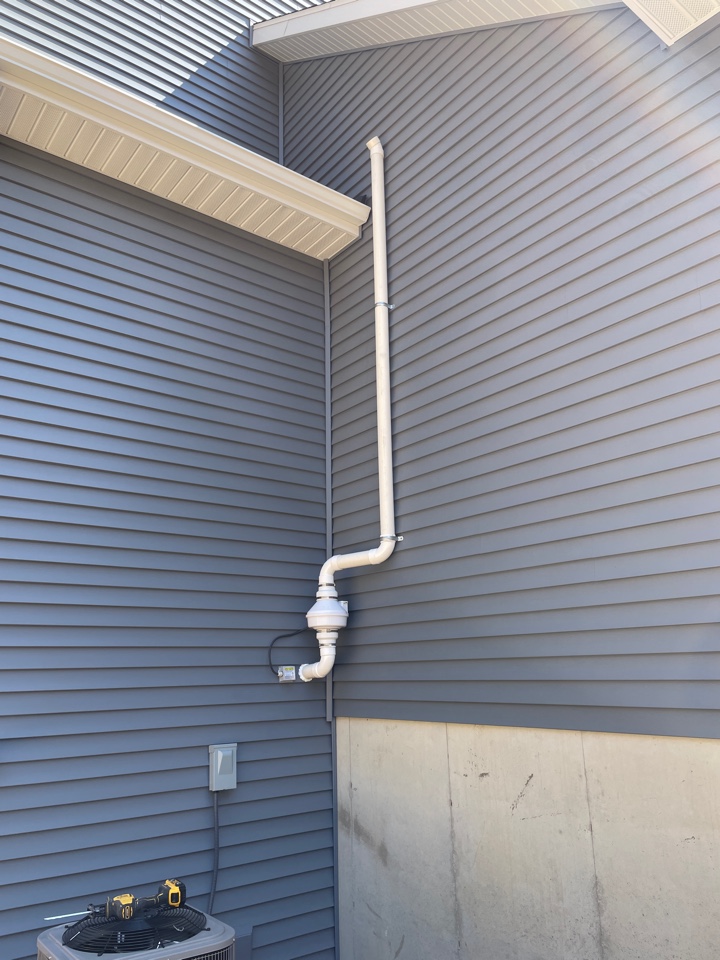 Lowell, MI - Very good location in the back corner of the home. Customer was very happy and everything went smoothly. Lowell, MI - Very good location in the back corner of the home. Customer was very happy and everything went smoothly.