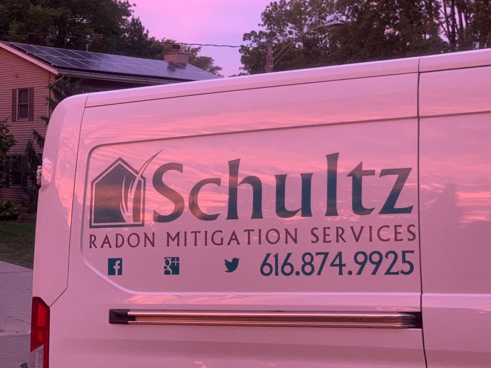 Grand Rapids, MI - Schultz Pest Control and Radon Services hard at work today taking care of pest control problems and reducing dangerous levels of radon gas. Grand Rapids, MI - Schultz Pest Control and Radon Services hard at work today taking care of pest control problems and reducing dangerous levels of radon gas.
