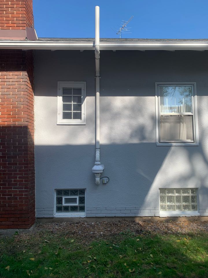 Grand Rapids, MI - This radon mitigation system we just completed went well. The soil underneath this house wasn’t the greatest. We were able to remove enough of the substrate under the basement slab to allow the radon system to work properly by creating a vacuum to mitigate the home of elevated levels of radon gas. Grand Rapids, MI - This radon mitigation system we just completed went well. The soil underneath this house wasn’t the greatest. We were able to remove enough of the substrate under the basement slab to allow the radon system to work properly by creating a vacuum to mitigate the home of elevated levels of radon gas.