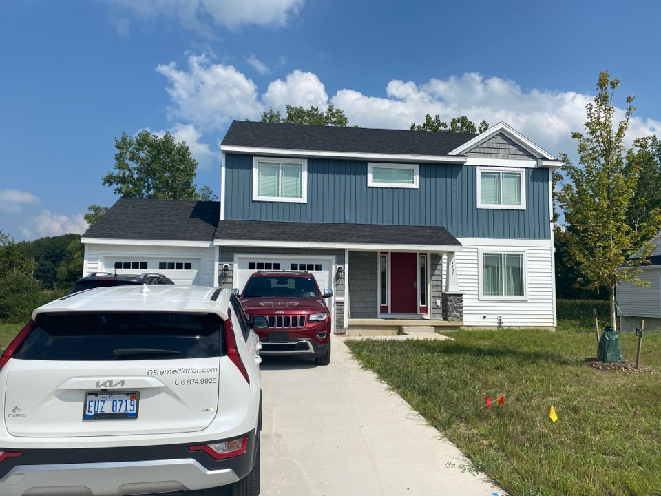 The post mitigation test results were excellent at this new construction home. The radon levels have been lowered to a very acceptable level 