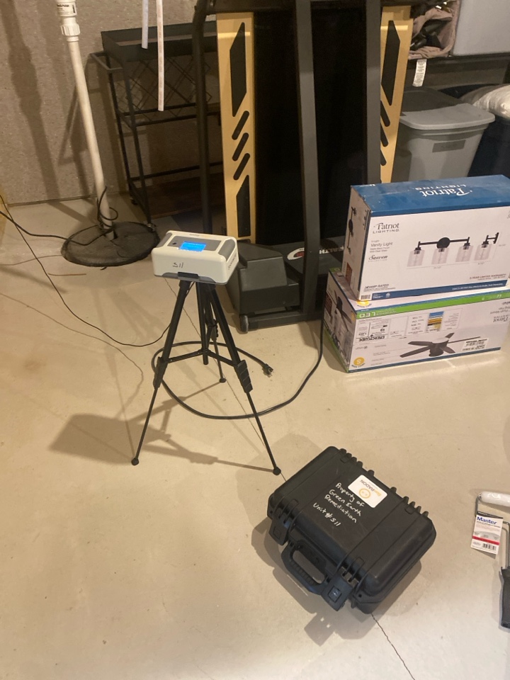 Radon test. 3.6 is too high and recommend remediation 