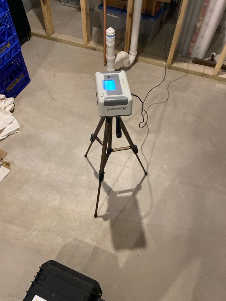 Setting Radon test in a neighborhood that’s known for high radon level