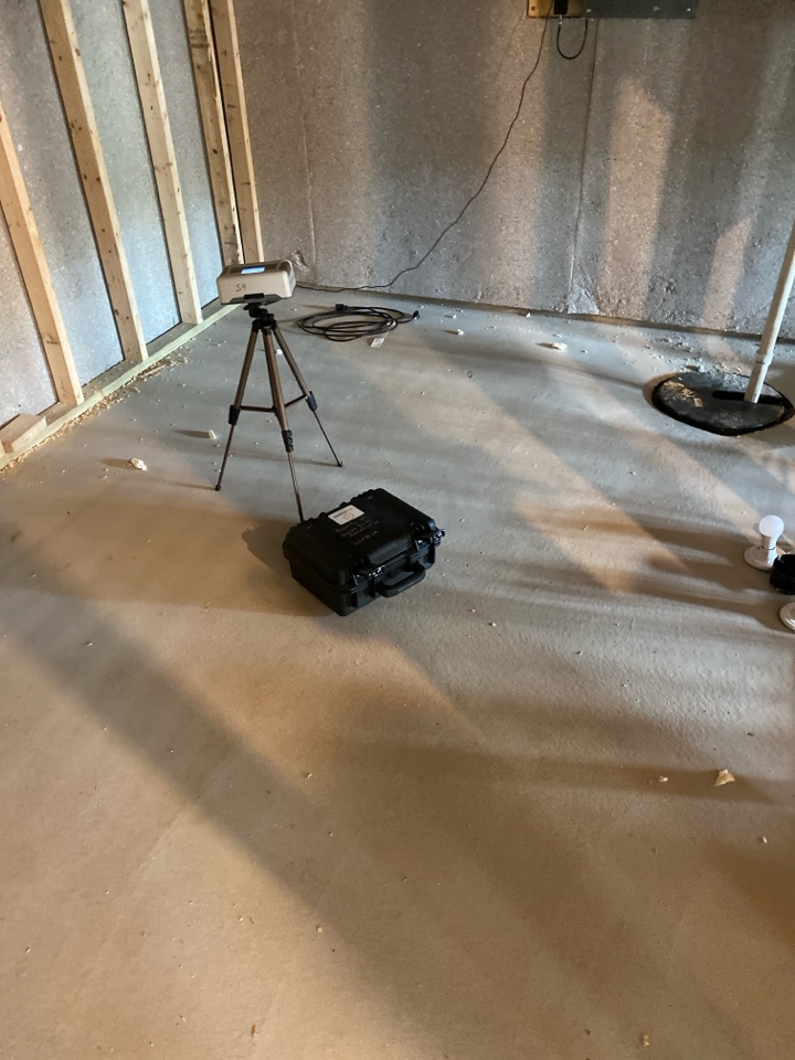Radon test at 1.4 which is safe