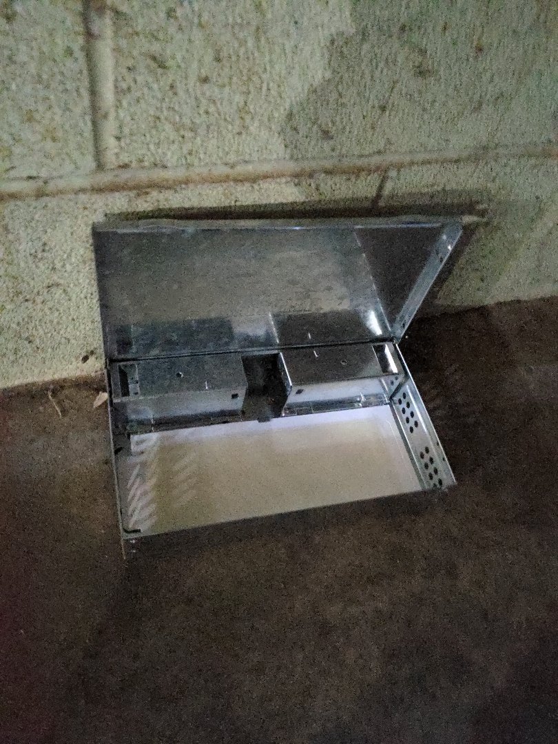 checking traps.