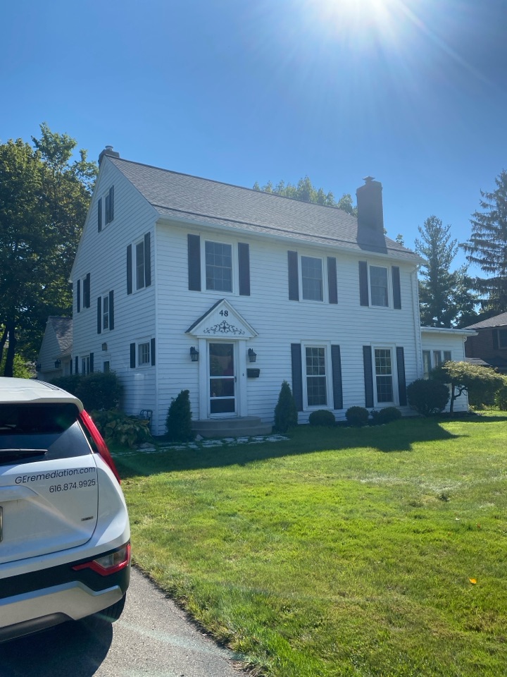 The sales for this house revealed elevated levels of radon. An estimate was given for a radon mitigation system to be installed 