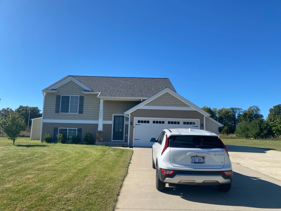 Middleville, MI - The post mitigation radon test showed that the radon levels have been lowered significantly. Now the sales process can move forward  Middleville, MI - The post mitigation radon test showed that the radon levels have been lowered significantly. Now the sales process can move forward