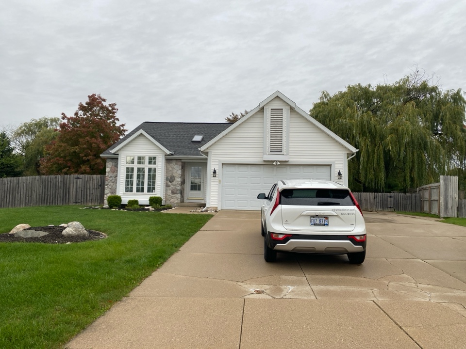 Kentwood, MI - The sales inspection for this house showed that the radon levels are elevated. A radon mitigation system will be installed at the end of this month to lower the radon levels  Kentwood, MI - The sales inspection for this house showed that the radon levels are elevated. A radon mitigation system will be installed at the end of this month to lower the radon levels