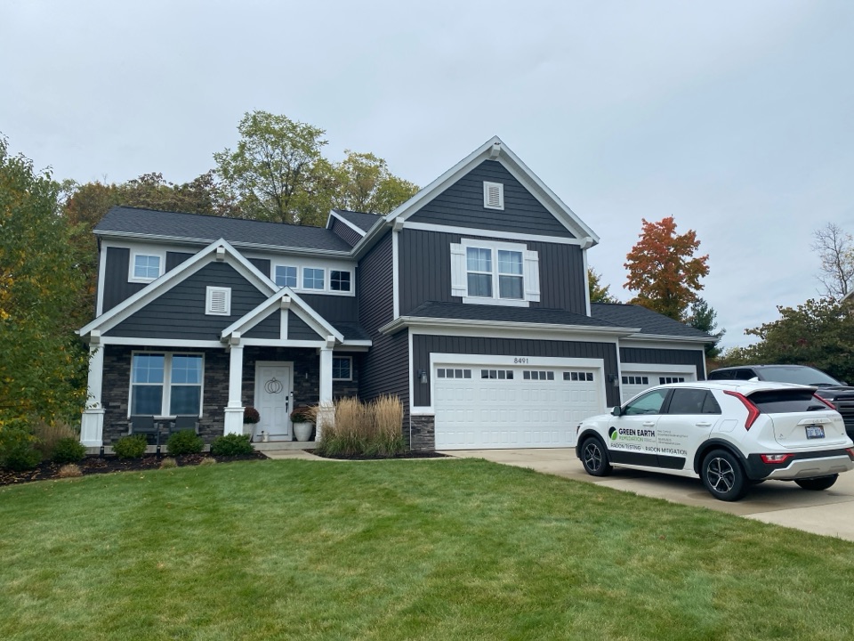 Elevated levels of radon gas was found at this location. A radon mitigation system will be installed to lower the radon levels 