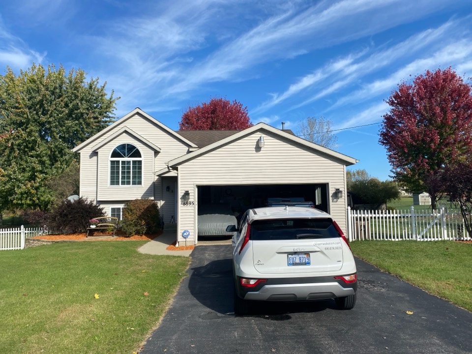 The results of the radon test showed that the radon levels in this house are elevated. An estimate was given for a radon mitigation system to be installed 