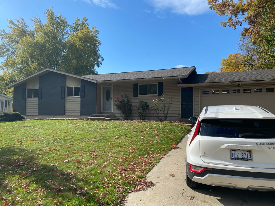 Comstock Park, MI - Because of the elevated levels of radon gas at this house a radon mitigation system will be installed before the closing  Comstock Park, MI - Because of the elevated levels of radon gas at this house a radon mitigation system will be installed before the closing