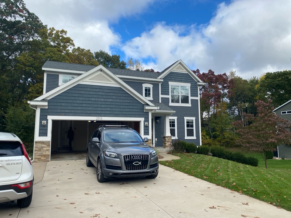 Grand Rapids, MI - This customer found that the radon levels in the house are elevated during the sales inspection. An estimate was given for a radon mitigation system to be installed  Grand Rapids, MI - This customer found that the radon levels in the house are elevated during the sales inspection. An estimate was given for a radon mitigation system to be installed