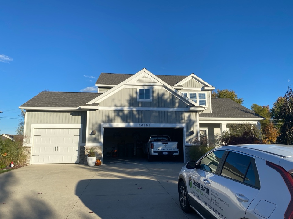 After finding out that their house has elevated levels of radon this homeowner wanted an estimate for a radon mitigation system  After finding out that their house has elevated levels of radon this homeowner wanted an estimate for a radon mitigation system