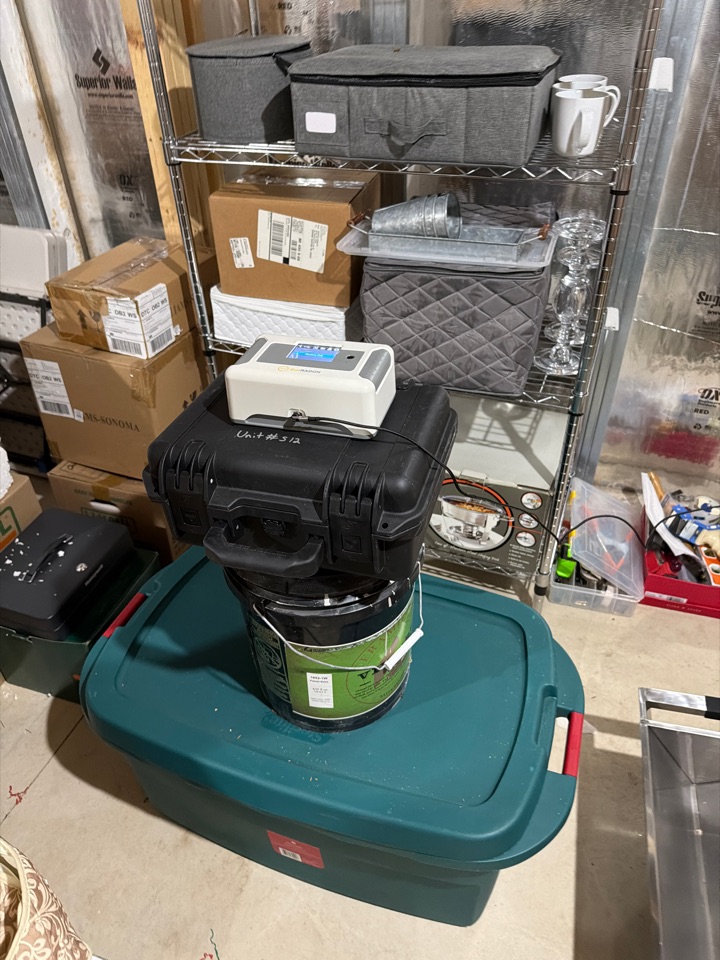 Radon post Remediation Report .4 which is an excellent average 