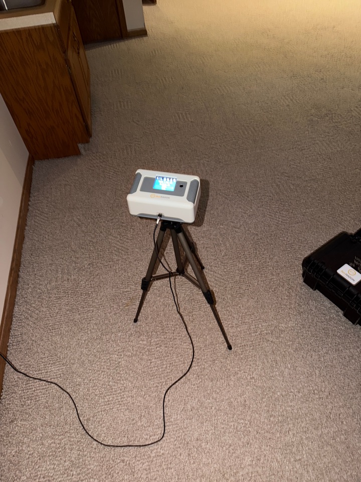 Setting a radon test in a neighborhood known for high radon levels  Setting a radon test in a neighborhood known for high radon levels