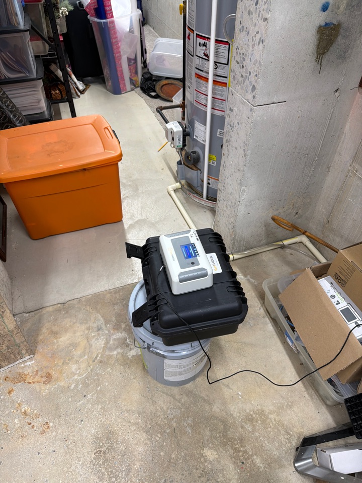 Radon Post report in a remodeled home. Passed at 2.0 Radon Post report in a remodeled home. Passed at 2.0