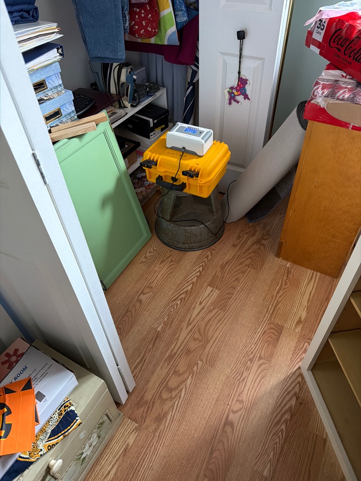 Radon post test at .3 from a 7 which is excellent 