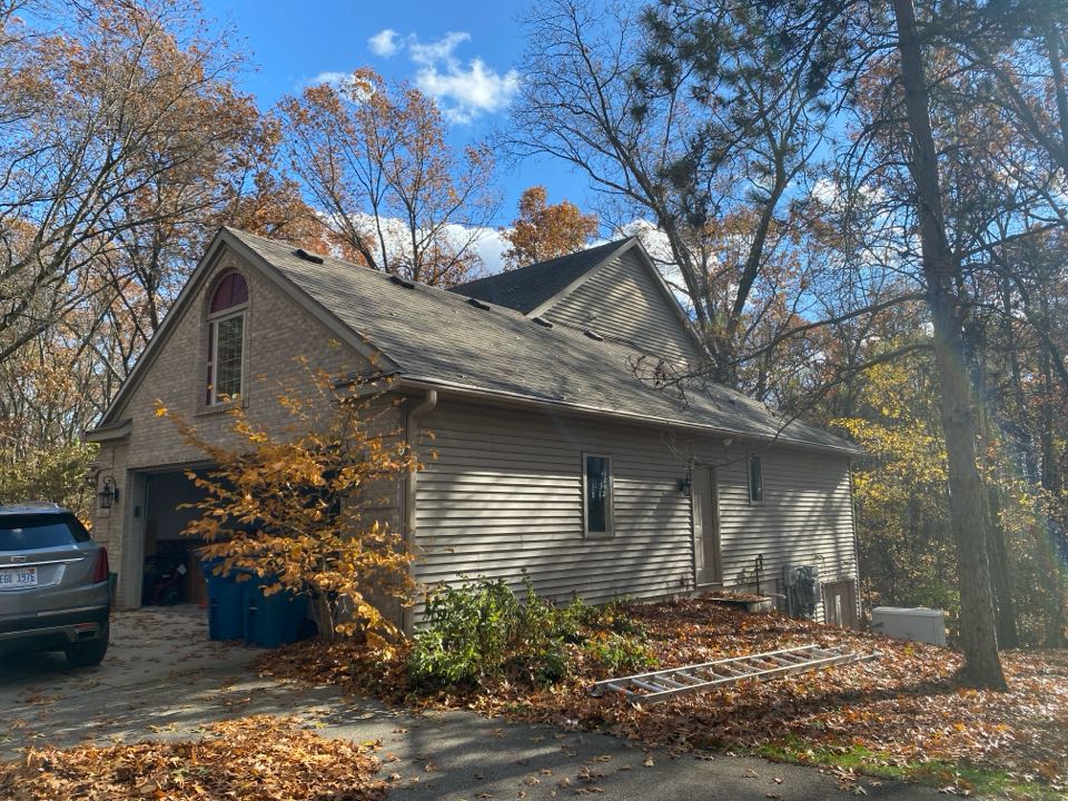 This homeowner had his house tested for radon and the radon levels are elevated. A radon mitigation system will be installed later this month to lower the radon levels 