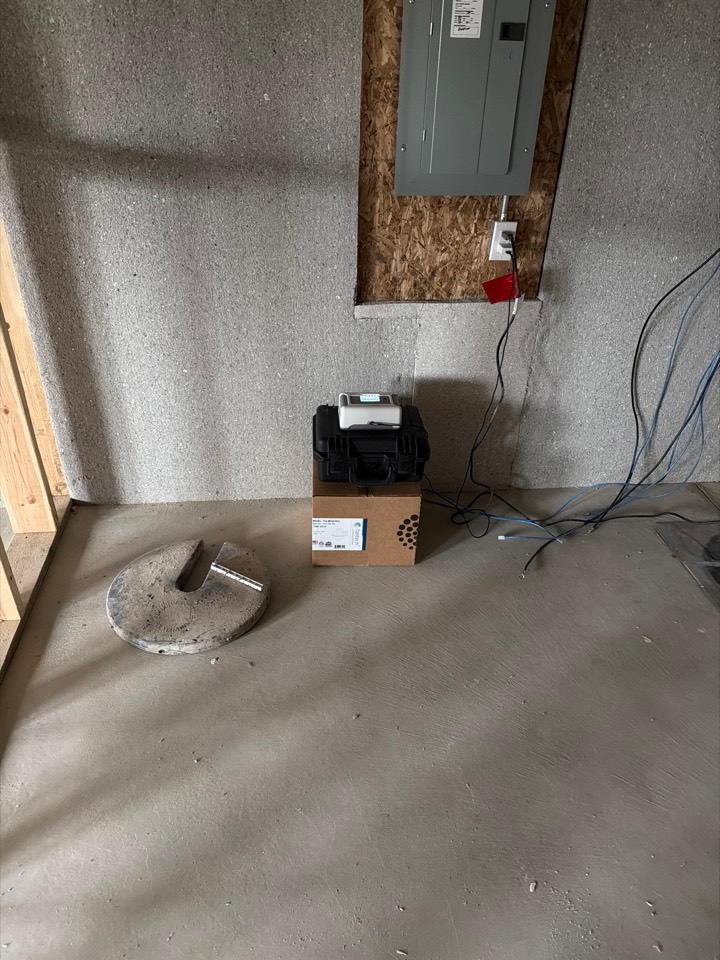 Radon Post Test .7 which is a very safe and acceptable average 