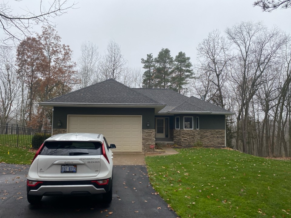 The sales inspection revealed elevated levels of radon at this house. An estimate was given for a radon mitigation system to be installed 