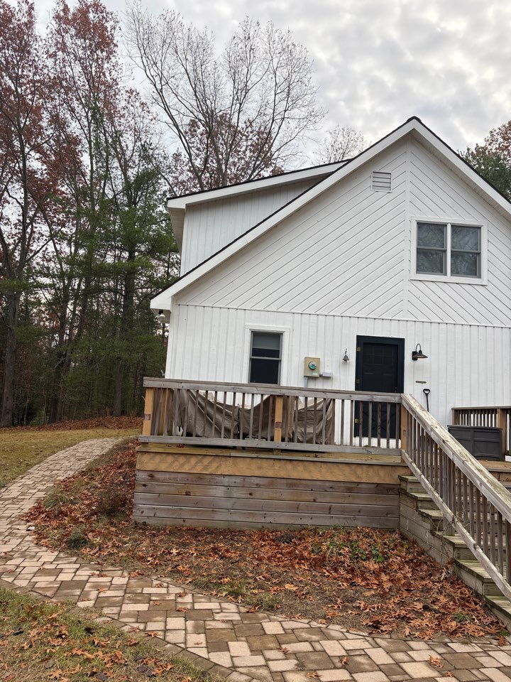 Just refilled some mouse stations for a house here in Pentwater before winter hits to keep the mice away. 