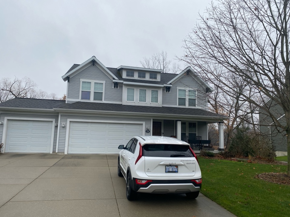 This homeowner bought an at home radon monitor and found that the radon levels are elevated. A radon mitigation system will be installed early next month so the radon levels will be lowered for the guests staying over for the holidays 