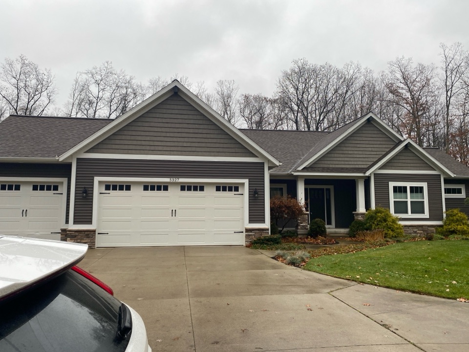 A radon test is being conducted at this location 