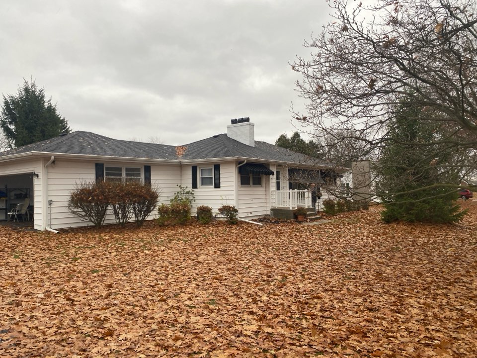 The new owner of this house wanted an estimate for a radon mitigation system. Next month the radon mitigation system will be installed to lower the radon levels 