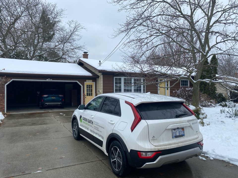 The new owners of this house want to get the elevated radon levels lowered before they finish the basement. An estimate was given for a radon mitigation system to be installed 