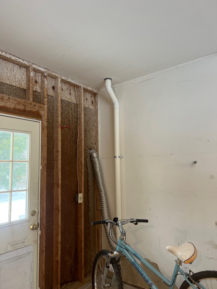 We helped another family today, one professional radon mitigation system installed 